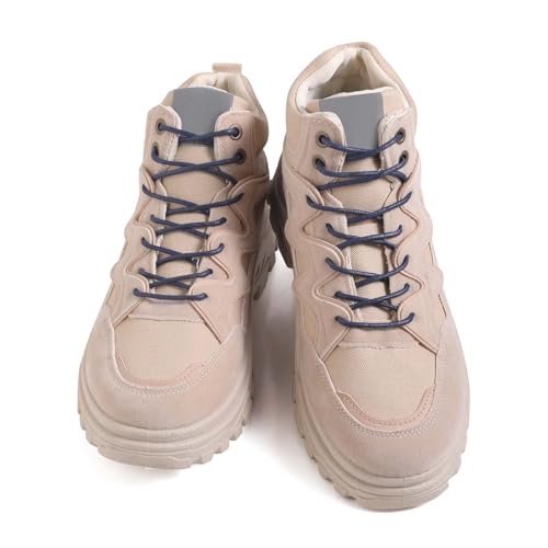 Image of VSUDO Waxed Round Dress Shoelaces, 1 /8 inch Thick Shoe Laces for Oxford or Dress Shoes (2 Pairs)