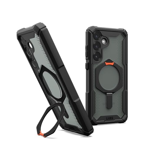 Coque de protection robuste Plasma XTE avec béquille pour chargement magnétique noir orange