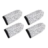 Tofficu 2 Paar Fingerzahnbürsten für Hunde und Katzen Kompakt und Wiederverwendbar Schützende...