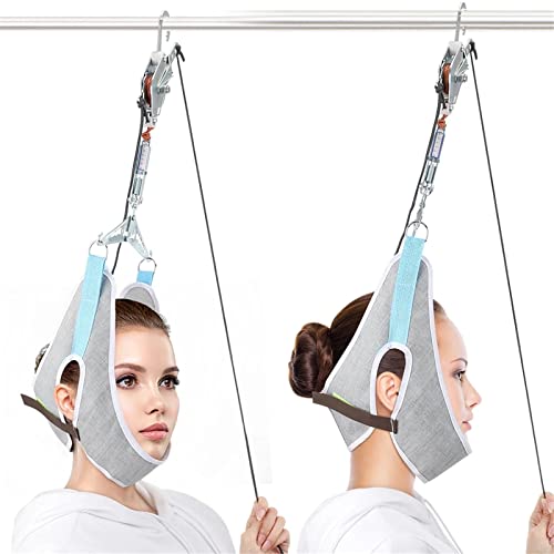Traction cervicale pour libérer le cou coincé et comprimé
