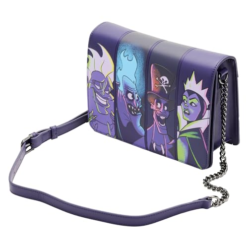 Loungefly DISNEY VILLAINS IN THE DARK CROSS BODY BAG4