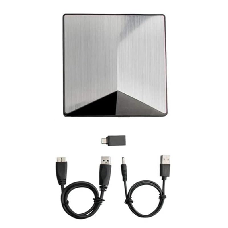 Odtwarzacz DVD, Napęd USB3.0 Zewnętrzna nagrywarka CD DVD Odtwarzacz typu C obsługuje 3D na komputerze stacjonarnym