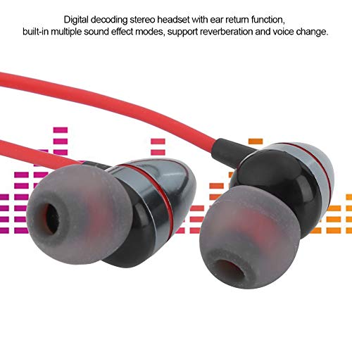 Alle Digitale Geluidskaart Oortelefoon Type‑C in‑Ear Stereo Bedrade Headset Hoofdtelefoon Apparatuur Zwart - Image 5