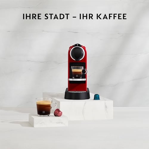 NESPRESSO KRUPS CitiZ Silber Original Kapselmaschine, 25 Sek. Aufheizzeit, 2 Tassengrößen, einfache Bedienung, automatische Abschaltung, 19 Bar Druck, Kaffeemaschine XN741B 5