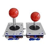 プロのゲームコントローラーセット強化スチールシャフトと緩まないナットゲームスペアパーツ用正確なゲームプレイ格闘ゲームコンソールジョイスティック