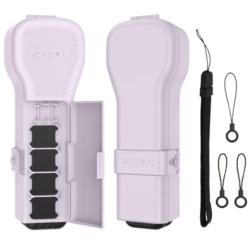 Taoricup DJI Osmo Pocket 4 �Ή� �ی�P�[�X ���[�P�[�X �ی�J�o�[ ���[�V�F�� DJI Osmo Pocket 4 �Ή� �A�N�Z�T���[ �t�B���^�[�ۊ� �t���b�v�J�o�[�̃f�U�C�� (Purple)