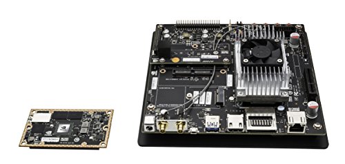 Image of NVIDIA Jetson TX1 Development Kit - Single Board Computer with Wi-Fi, Bluetooth, 256 Cuda Cores, 1 Tflops (Fp16) Peak Performance, 4 GB LPDDR4, 16 GB eMMC, Linux OS
