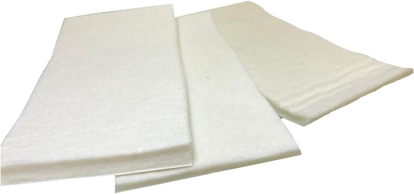 Chiropody Podiatry Felt Hypoallergenic Semi Compressed 7mm (Size 22x11cm) Approx Multiples (16)
