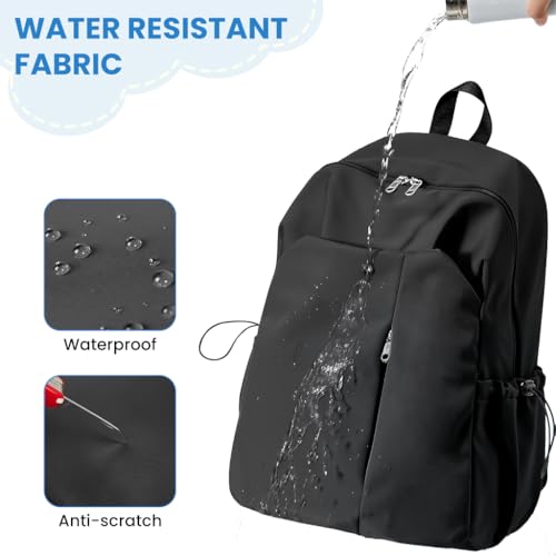 Image of Zibuyu Casual Backpack for Men & Women - Waterproof Laptop Backpack with Anti-Theft Pocket, Lightweight School College Travel Bag, 15.6 Inch Bookbag
