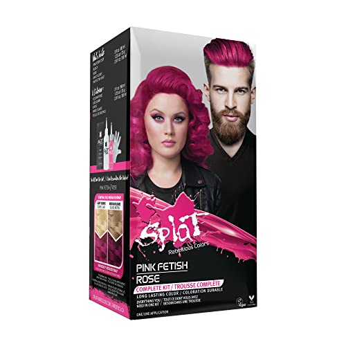 Splat Original Complete Hair Dye Kit in Pink Fetish