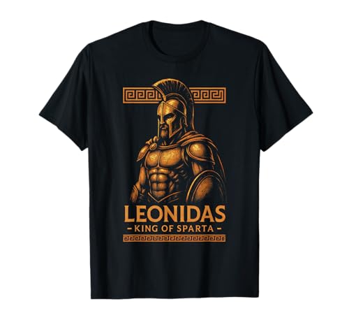 Leonidas Rey de Esparta Guerrero Entusiasta de la Historia Camiseta