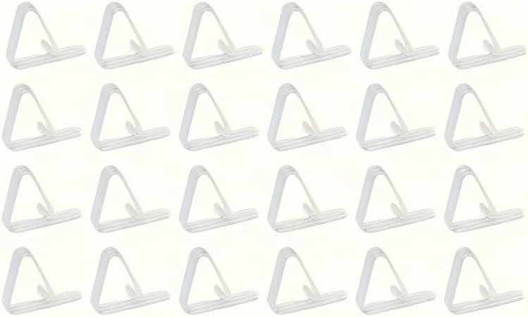 Tablecloth Clips 96 PCS Transparent Anti Slip Clip Suitable For Household Table Corner Tablecloth