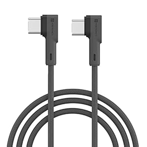 Portronics Konnect L 60W PD Type C to Type C Mobile Charging Cable, 1.2M, Fast Data Sync, Tangle Resistant, TPE+Nylon…