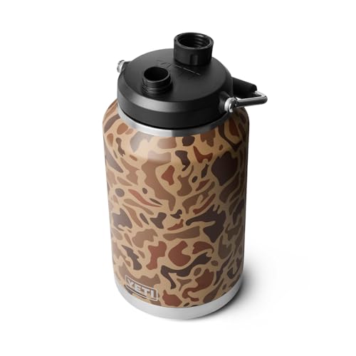Image of YETI Rambler Gallon Jug 2.0, Vacuum Insulated, Leakproof, Stainless Steel with MagCap, Wetlands Camo