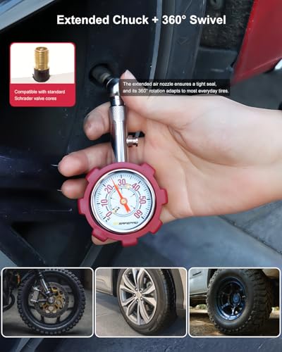 ATsafepro Tire Pressure Gauge