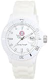MADISON NEW YORK - U4167/1FCB - Montre Mixte - Quartz - Analogique - Bracelet Silicone Blanc