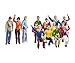 Carrera Race Spectators - Set of 15 Detailed Fans - 1:32 Scale Figures - Realistic Scenery Accessory for Slot Car Track Sets
