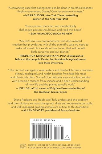 Image of Sacred Cow: The Case for (Better) Meat: Why Well-Raised Meat Is Good for You and Good for the Planet