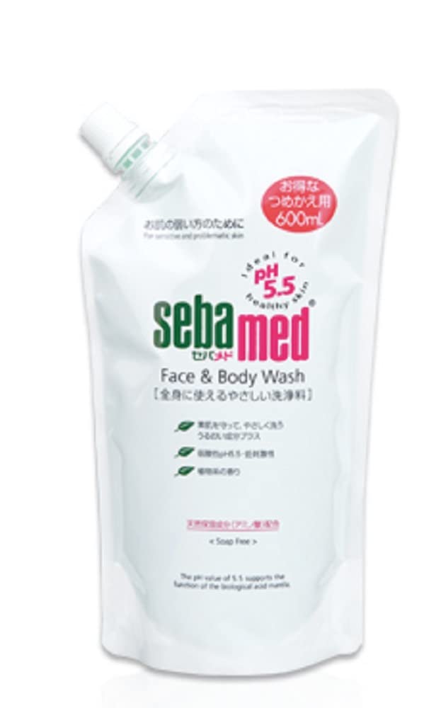 Amazon | セバメド フェイス＆ボディウォッシュ レフィル 600ml