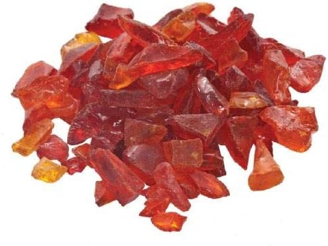Orange Fire Glass - 0.5 to 0.75 inch