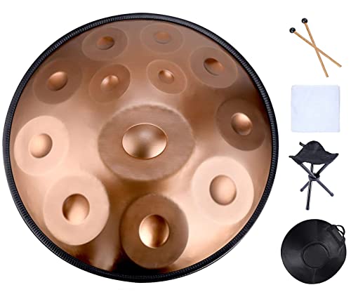 Hand Pan Drum 12 Notas D Minor 22" Steel Tongue Drum miniatura 1