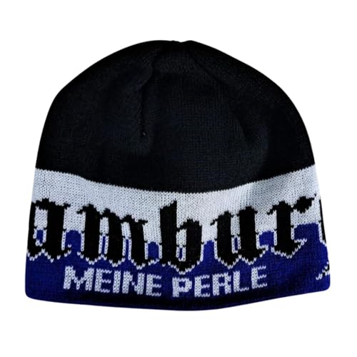 Wallitschek Hamburg - Meine Perle Strickmütze, Wintermütze, Beanie, Fanmütze, Fussball, 1887