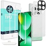 Ibywind for Xiaomi Redmi Note 15 4G Screen Protector,2-Pack,Hydrogel Film with Camera Lens Protector,Easy Installation Tool,Bubble-Free,Fingerprint Unlock Compatible,Anti-Shatter,Anti-Scratch