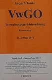 kopp schenke 2018  Verwaltungsgerichtsordnung (Gelbe Erläuterungsbücher)