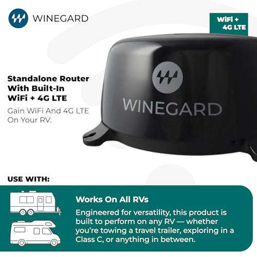 Image of Winegard 434719 Connect 2.0 4G2 (WF2-435) 4G LTE and Wi-Fi Extender for RVs