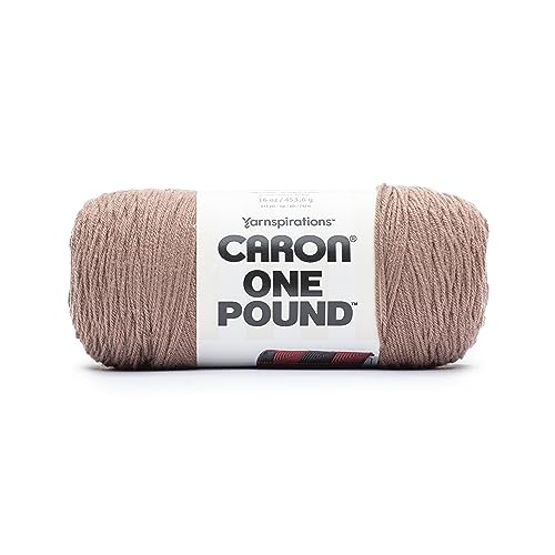 Image of Caron One Pound Truffle Yarn - 2 Pack of 16oz /453.6g - Acrylic - #4 Worsted (Medium) - 812 Yards - Knitting & Crochet