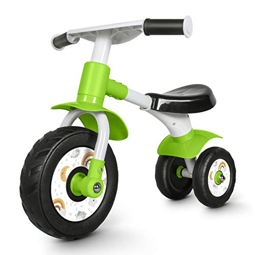 besrey Bicicleta sin Pedales 1 Año - 2 años,Bicicleta Bebe,Bicicleta sin Pedales Bebe,Bicicleta Equilibrio,Verde