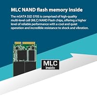 Transcend MSA370S 32GB mSATA SATA III, MLC NAND, with Dram, Bis zu 280/50 mb/s, Interne SSD für Mini-PC, NUC und Embedded-Systeme – Ansicht 7