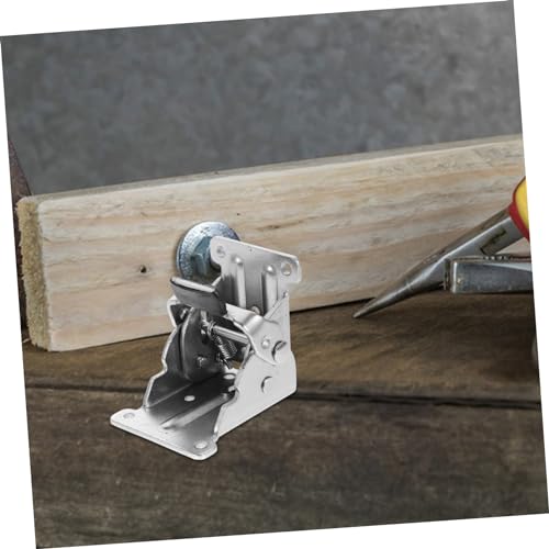 Charnière à ressort pour pieds de table pliante stable et fixe - 8