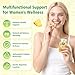 Premium Feminine Balance Gummies for Women's Immune Health, Hawaiian Pineapple Gummies Support pH Balance & Immune Support, Vegan, Gluten-Free, 120 Count ﻿