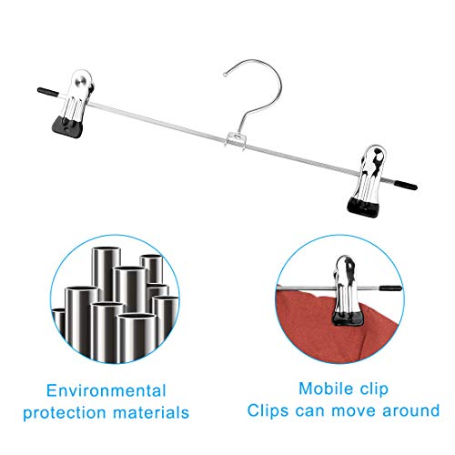 Gurkkst - Confezione da 10 grucce per pantaloni