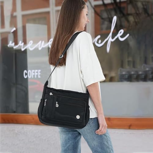 Image of PALAY Women Shoulder Handbag Roomy Multiple Pockets Bag Ladies Crossbody Purse Fashion Tote Top Handle Satchel