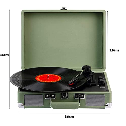Tourne-Disque Vinyle, Tourne-Disque Bluetooth à 3 Vitesses avec 2 Haut-parleurs stéréo intégrés, Prend en Charge la Sortie Ligne RCA, l’entrée AUX, la Prise Cas - Les Beatles, Paul McCartney, John Lennon, RIngo Starr, George Harrison Tourne-Disque Vinyle, Tourne-Disque Bluetooth à 3 Vitesses avec 2 Haut-parleurs stéréo intégrés, Prend en Charge la Sortie Ligne RCA, l'entrée AUX, la Prise Cas – Image 5