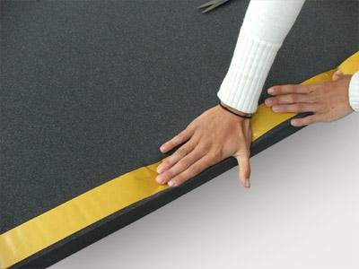 Doppelseitiges Klebeband für Schaumstoff Akustik Kleber Noppenschaum 25 lfm