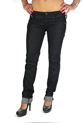 Diesel Women's Matic Jeans Denim 30W / 34L Black