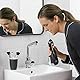 Waterpik Cordless Advanced Waterflosser kabellose Munddusche mit 4 Aufsätzen, Druckbereich von 3,1 bis 5,2 regulierbar über 3 Druckeinstellungen, mit Induktionsladesystem, Schwarz (WP-562EU) ,1er pack