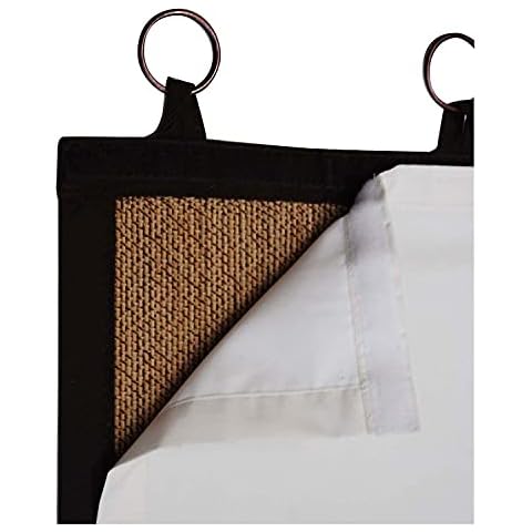 Versailles Home Fashions BL014779-4 Insulating Thermal Liner for Bamboo Grommet Panels, 48" x 84", Off-White Cover