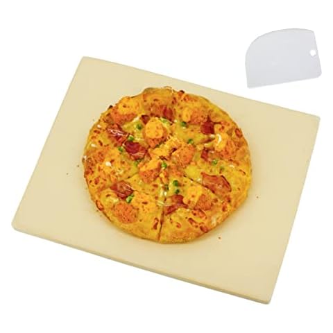 Yumhouse Pizza Stone for Oven and Grill Cover