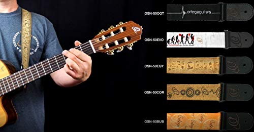 Ortega OSN-50EGY Sangle guitare Nylon - Les Beatles, Paul McCartney, John Lennon, RIngo Starr, George Harrison Ortega OSN-50EGY Sangle guitare Nylon – Image 6