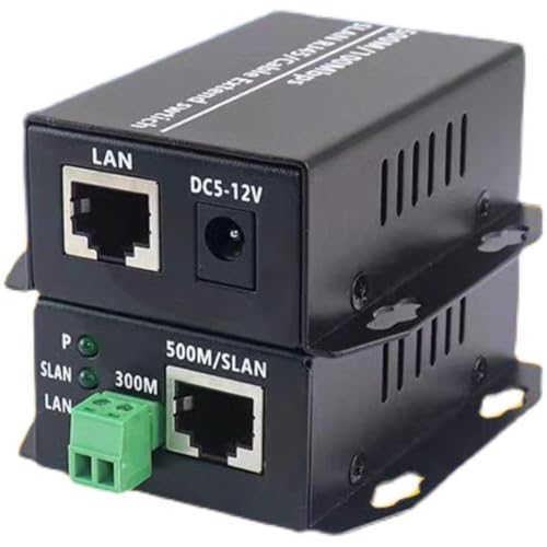 Convertidor de Ethernet sobre par y extensor de red LAN RJ45 para cable telefónico