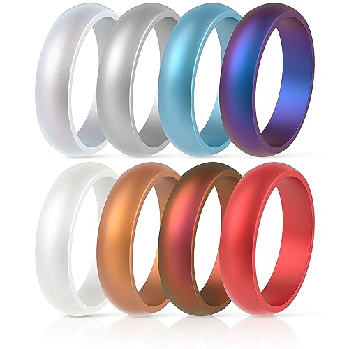 Alliance en silicone femme de qualité supérieure - Anneau ThunderFit taille 4,5-5