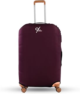 The Nines "Plain Maroon" Luggage Cover