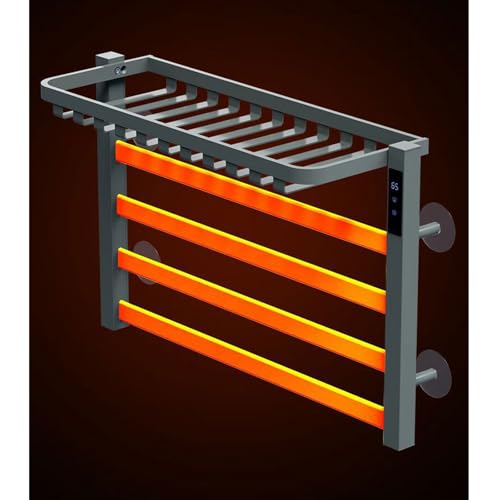 Calentador de toallas grande con control inteligente para baño