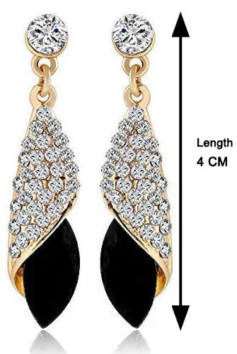 18k Crystal Fancy Earrings