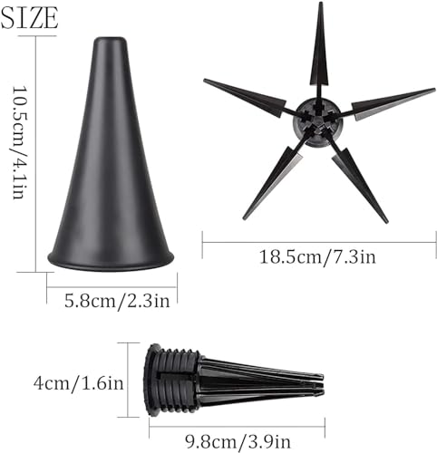 SYMPHONIE WESTERWALD Klarinettenständer - Schwarz, faltbar, klappbar, leicht