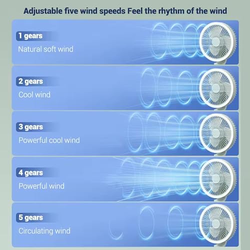 Image of Zemic 4000mAh High Speed ๐๐๐๐ก๐๐ซ๐ ๐๐๐๐ฅ๐ Table Fan for Home, ๐๐ฌ๐๐ข๐ฅ๐ฅ๐๐ญ๐ข๐ง๐ ๐๐๐ง with ๐๐๐ ๐๐ข๐ ๐ก๐ญ | ๐๐๐ ๐๐๐ซ๐ฌ๐จ๐ง๐๐ฅ Fan, ๐๐๐ฆ๐จ๐ญ๐ Control ๐ ๐๐ฉ๐๐๐ (Green)